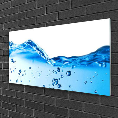 Druck auf Glas Wasser Kunst