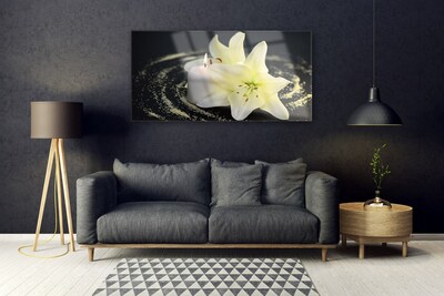 Druck auf Glas Blume Pflanzen
