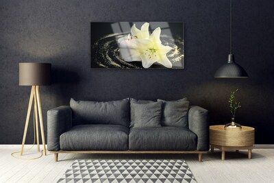 Druck auf Glas Blume Pflanzen