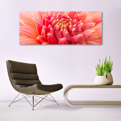 Druck auf Glas Blume Pflanzen