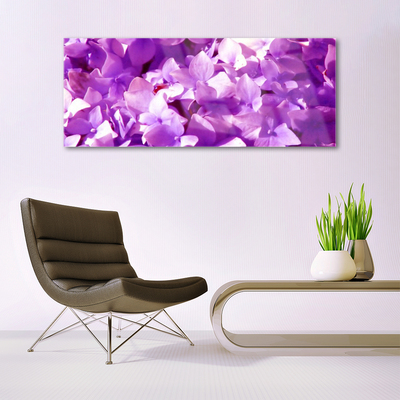 Druck auf Glas Blumen Pflanzen