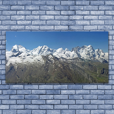 Druck auf Glas Gebirge Landschaft