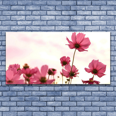 Druck auf Glas Blumen Pflanzen