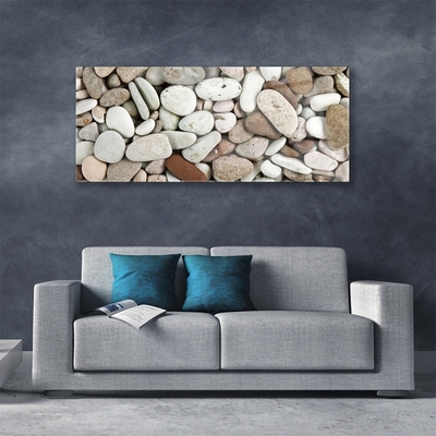Druck auf Glas Steine Kunst