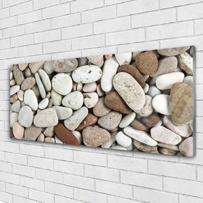 Druck auf Glas Steine Kunst