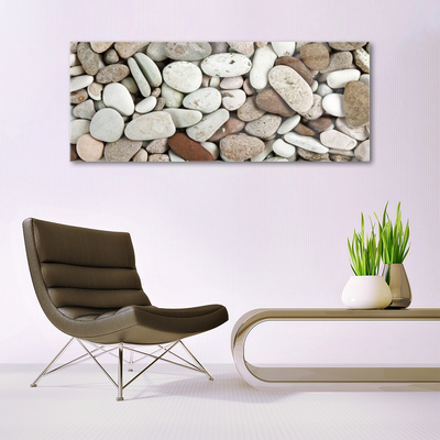 Druck auf Glas Steine Kunst