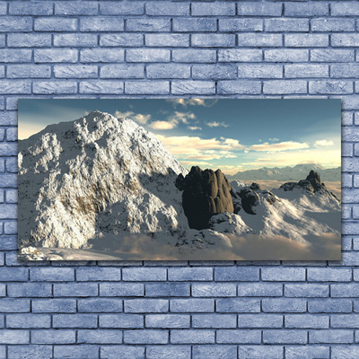 Druck auf Glas Gebirge Landschaft