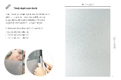 Sichtschutzfolie für Fenster lichtdurchlässige Ausführung