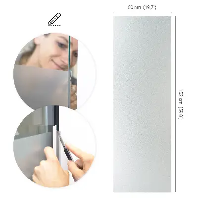 Sichtschutzfolie für Fenster lichtdurchlässige Ausführung