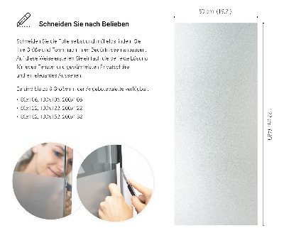 Sichtschutzfolie Fenster lichtdurchlässig