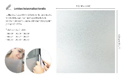 Sichtschutzfolie für Fenster lichtdurchlässige Ausführung