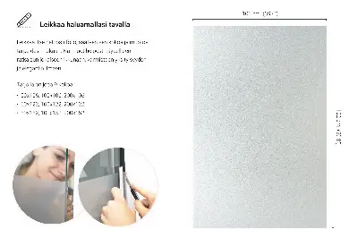 Sichtschutzfolie für Fenster lichtdurchlässige Ausführung