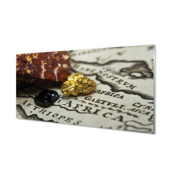 Küchenrückwand spritzschutz Golden card