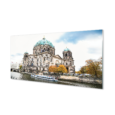 Küchenrückwand spritzschutz Deutschland fluss berliner dom