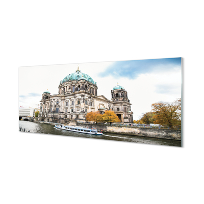 Küchenrückwand spritzschutz Deutschland fluss berliner dom