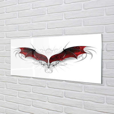 Küchenrückwand spritzschutz Drachenflügel