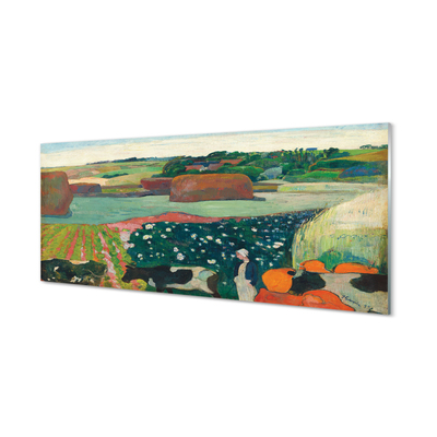 Küchenrückwand spritzschutz Ländliche kunst gemalt ansicht