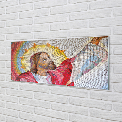 Küchenrückwand spritzschutz Jesus-mosaik