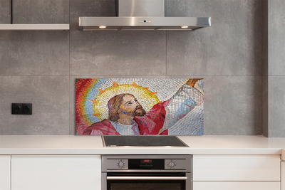 Küchenrückwand spritzschutz Jesus-mosaik