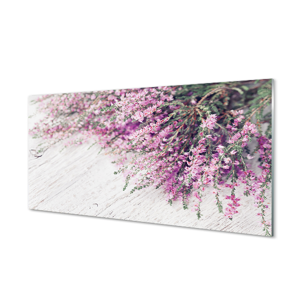 Küchenrückwand spritzschutz Platten blumen