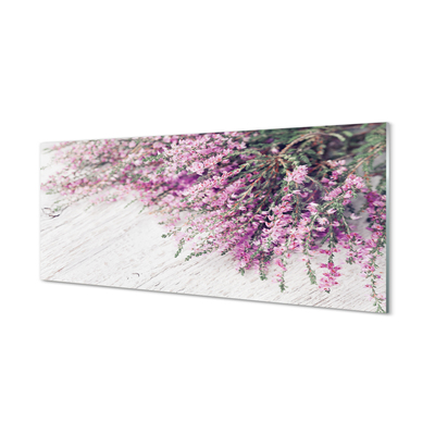 Küchenrückwand spritzschutz Platten blumen