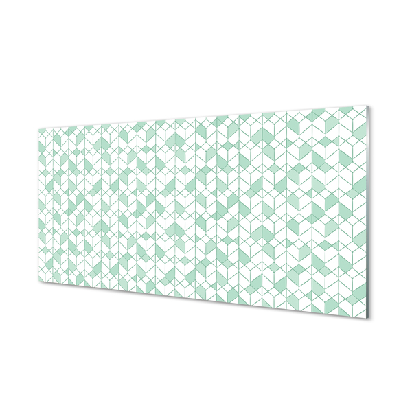 Küchenrückwand spritzschutz 3d-würfel
