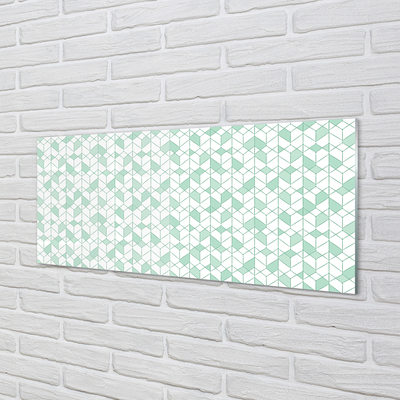 Küchenrückwand spritzschutz 3d-würfel