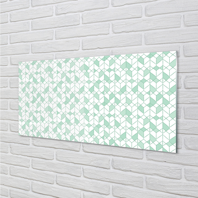Küchenrückwand spritzschutz 3d-würfel