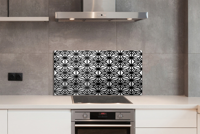 Küchenrückwand spritzschutz Floral geometrische muster