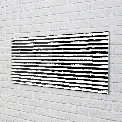 Küchenrückwand spritzschutz Unregelmäßige streifen eines zebra