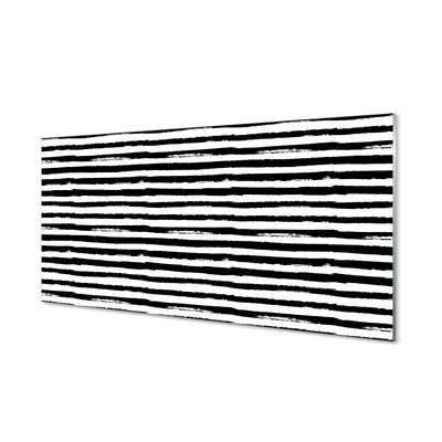 Küchenrückwand spritzschutz Unregelmäßige streifen eines zebra