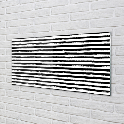 Küchenrückwand spritzschutz Unregelmäßige streifen eines zebra