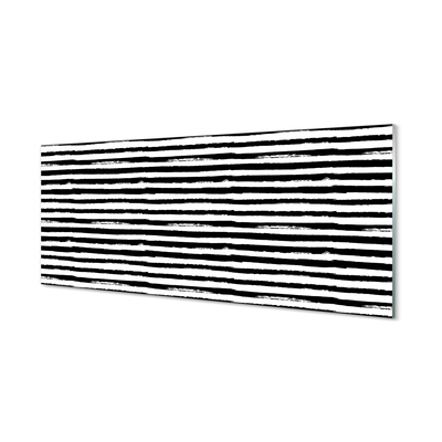 Küchenrückwand spritzschutz Unregelmäßige streifen eines zebra