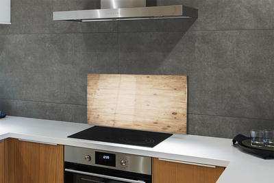 Küchenrückwand spritzschutz Holzbretter knoten