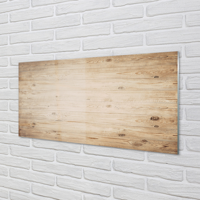 Küchenrückwand spritzschutz Holzbretter knoten