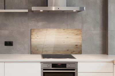 Küchenrückwand spritzschutz Holzbretter knoten