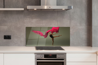 Küchenrückwand spritzschutz Rosa ballerina ausrüstung