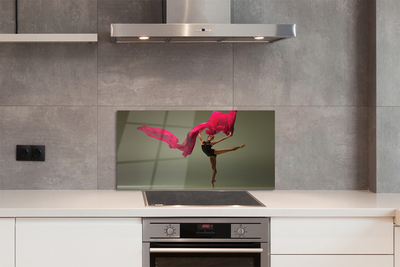 Küchenrückwand spritzschutz Rosa ballerina ausrüstung