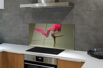 Küchenrückwand spritzschutz Rosa ballerina ausrüstung