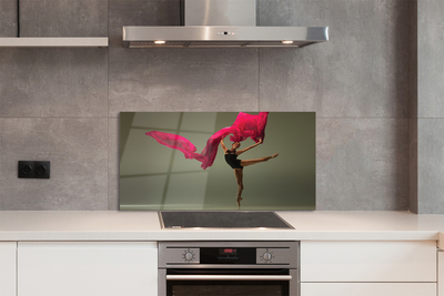 Küchenrückwand spritzschutz Rosa ballerina ausrüstung