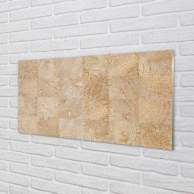 Küchenrückwand spritzschutz Holzmaserung cube