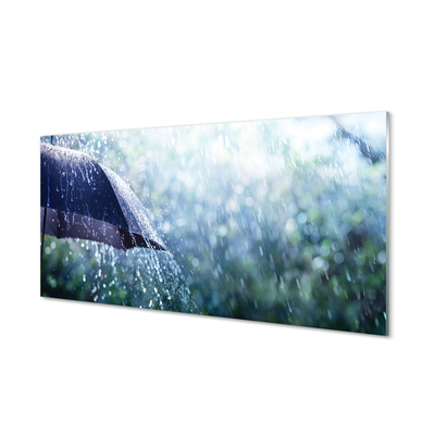 Küchenrückwand spritzschutz Regenschirm regentropfen