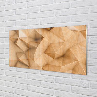 Küchenrückwand spritzschutz Mosaic holz massives