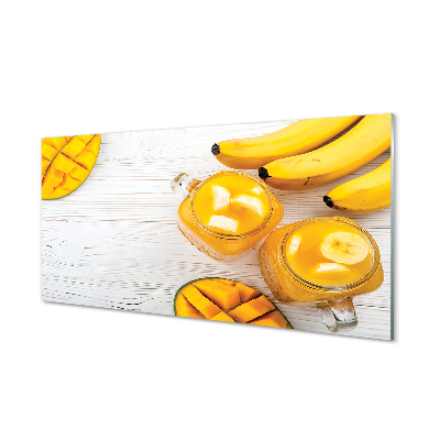 Küchenrückwand spritzschutz Smoothie mango banana