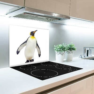 Glas Ceranfeldabdeckung Pinguin