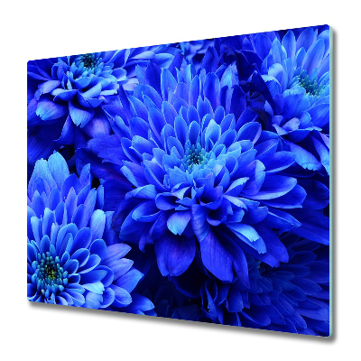 Glas Ceranfeldabdeckung Blaue Aster