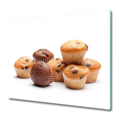 Glas Ceranfeldabdeckung Muffins