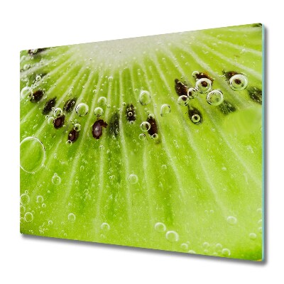 Glas Ceranfeldabdeckung Spritzschutz Kiwi