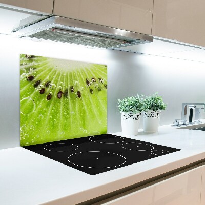 Glas Ceranfeldabdeckung Spritzschutz Kiwi