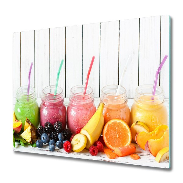 Glas Ceranfeldabdeckung Spritzschutz Fruchtcocktails